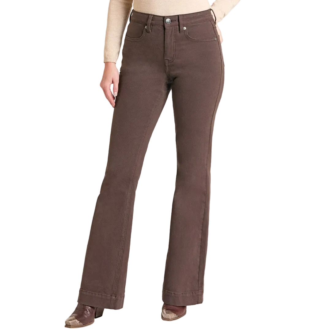 Rock & Roll Denim Women's Signature Pocket High Rise Trouser Jeans