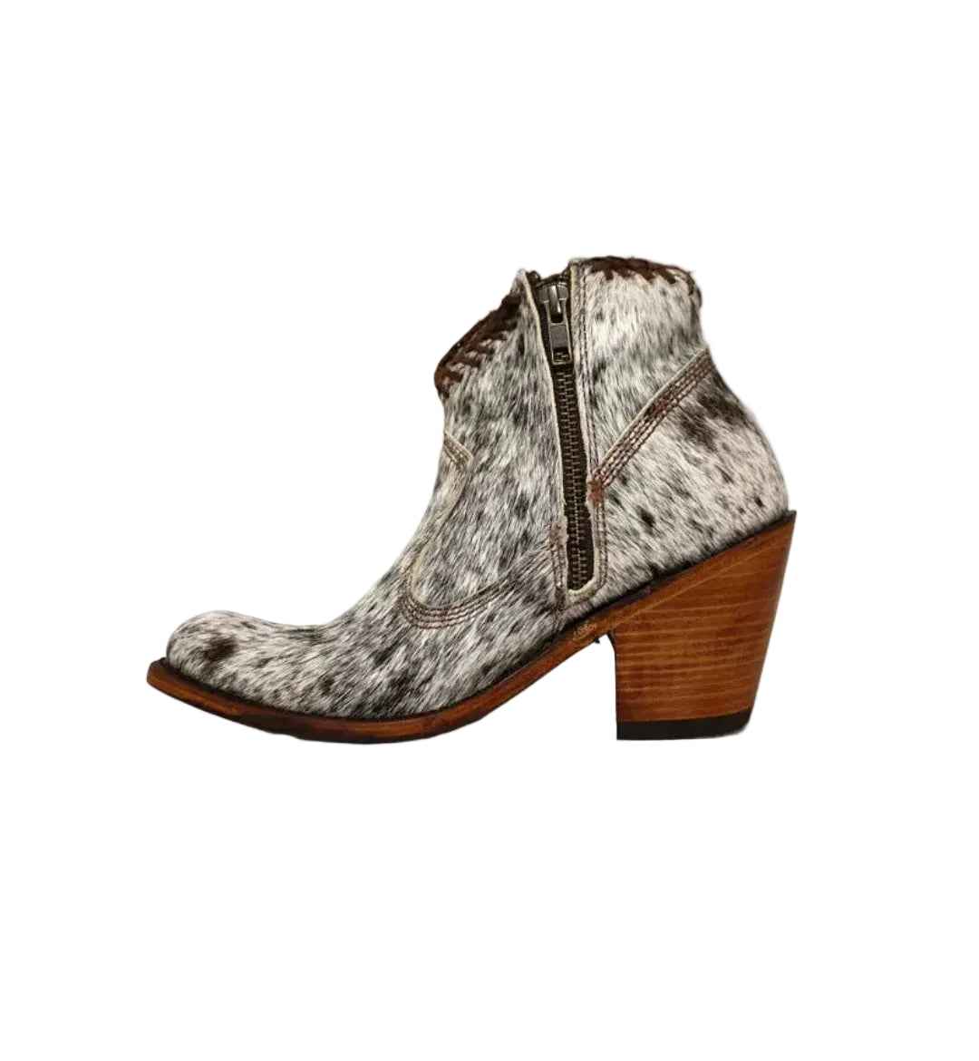 Bottines de cowboy Adela Flower pour femme Liberty Black