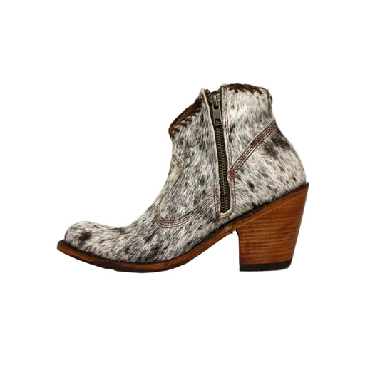 Liberty Black Women's Pelo Granizo Fringe Cowgirl Boot