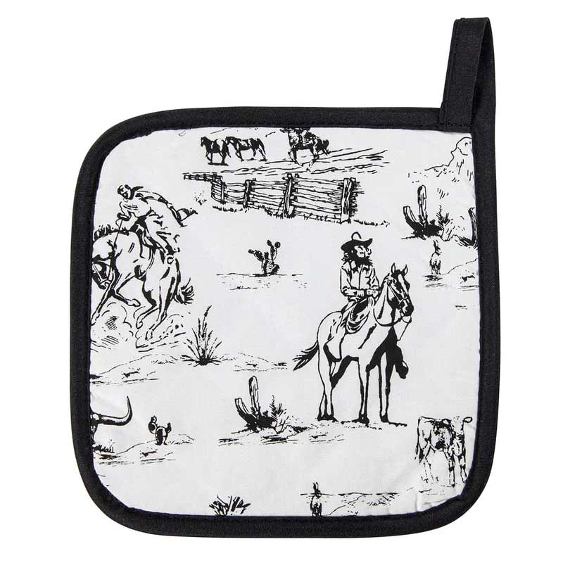 Hi End Accents Ranch Life Pot Holder