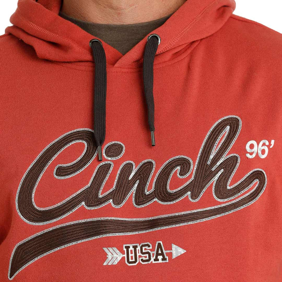 Cinch Men's Logo Pullover Hoodie