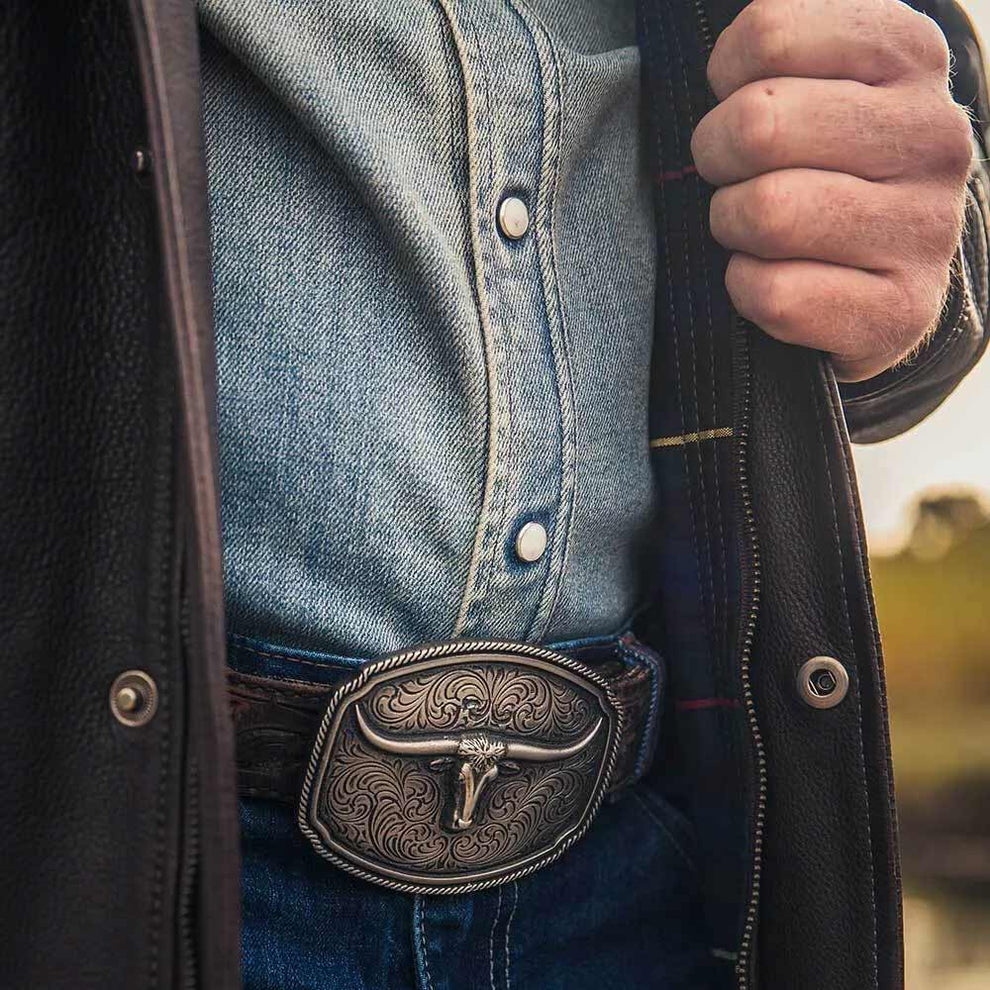 Attitude Longhorn Soul Buckle