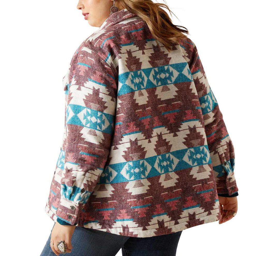 Ariat Women's Aztec Shacket Shirt Jacket