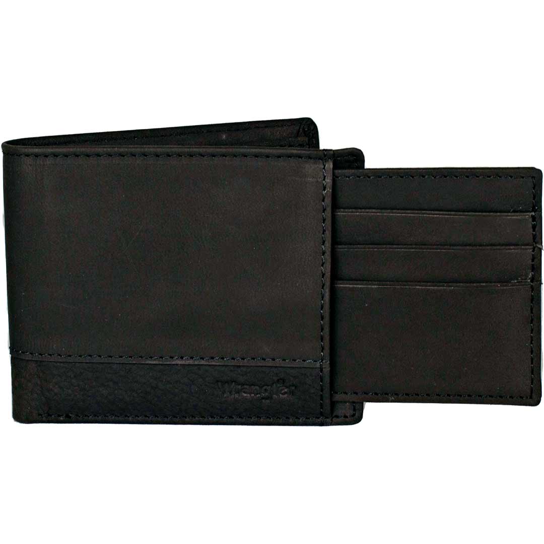 Wrangler Men's Card Case Bifold Wallet Lammle's Lammle's Western Wear