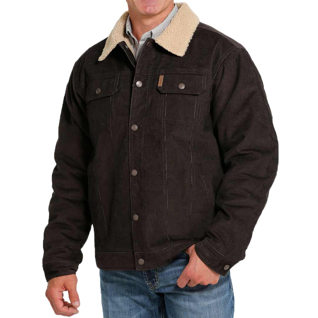 Cinch Men's Woolly Corduroy Trucker Jacket