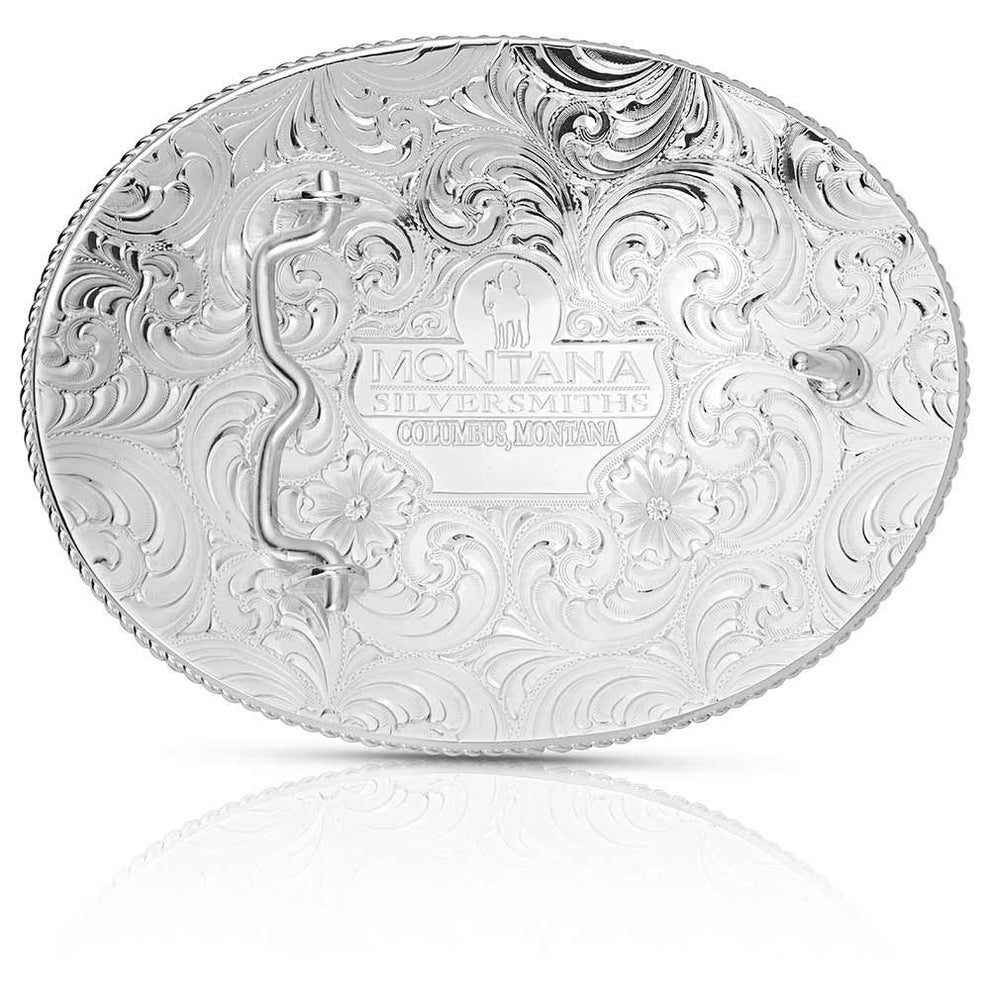 Montana Silversmiths Southwest Edge Longhorn Buckle