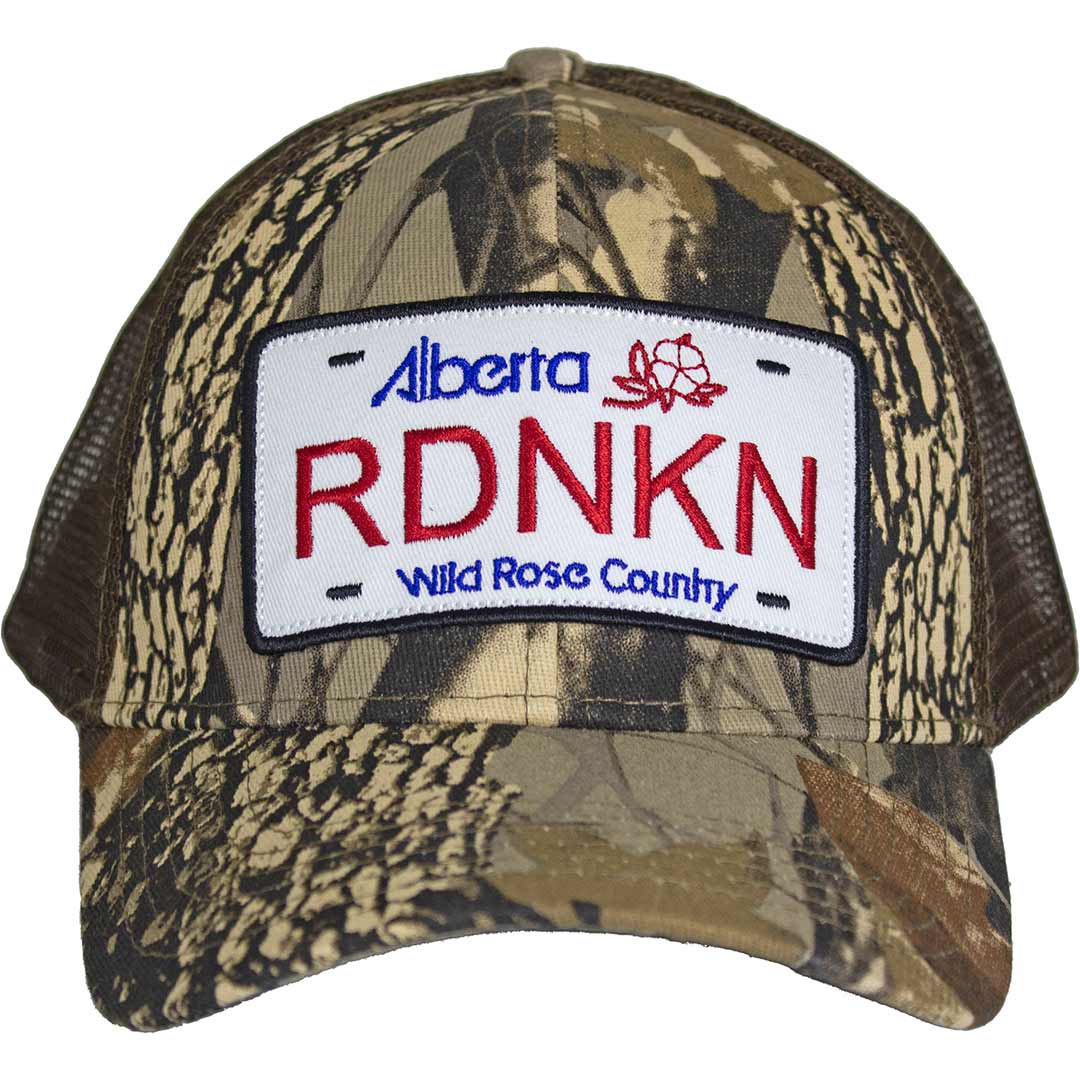 Rdnknk' Men's Alberta RDNKN Camo Snap Back Trucker Cap