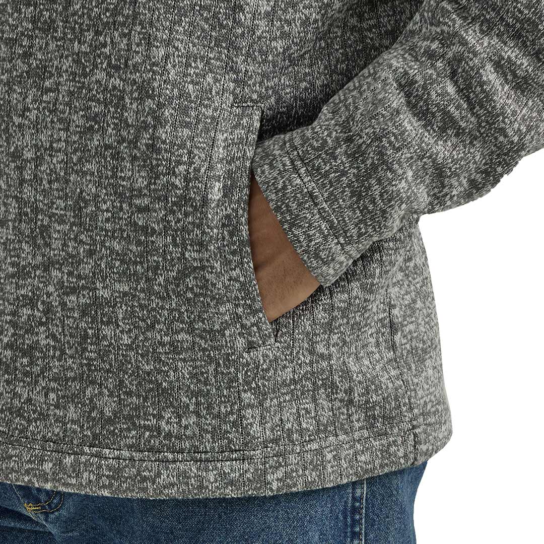 Wrangler Men's George Strait 1/4 Zip Knit Pullover