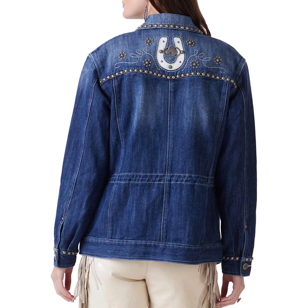 Double D Ranch Women's Ranch Rodeo Jean Jacket