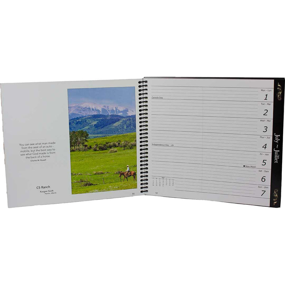 Kim Taylor On The Trail 2024 Day Planner