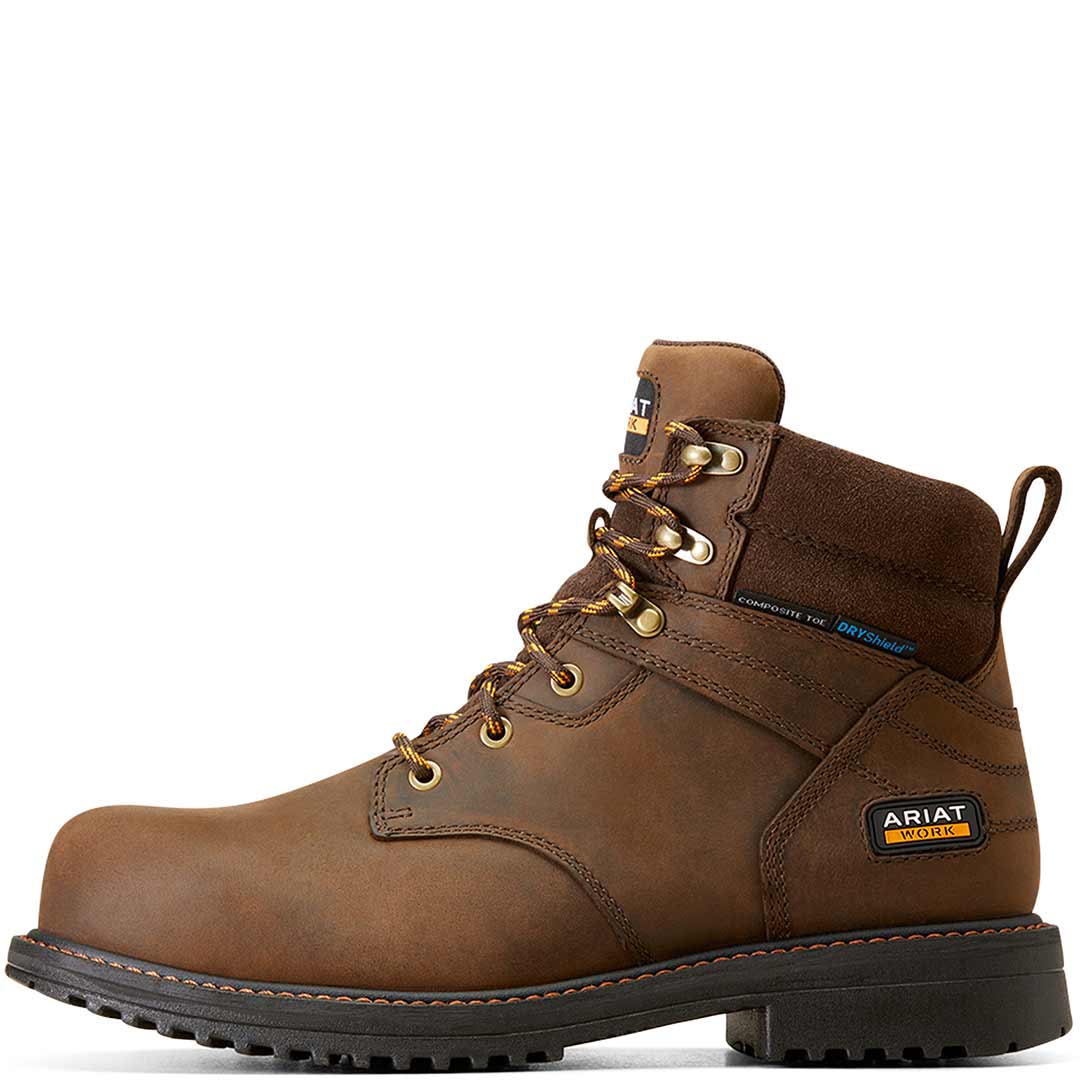 Ariat Men's RigTEK 6" CSA Waterproof Composite Toe Work Boots