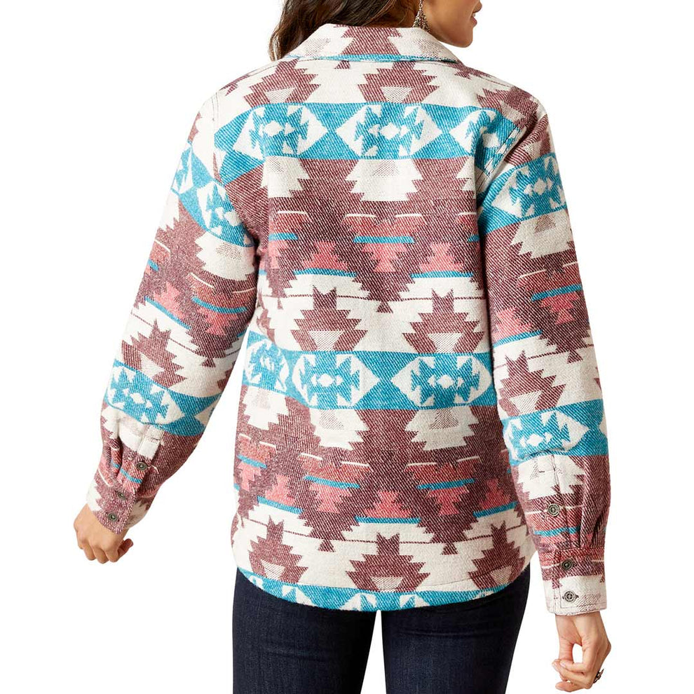 Ariat Women's Aztec Shacket Shirt Jacket