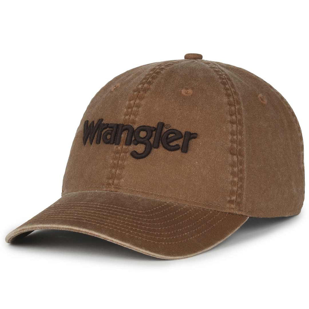 Wrangler Men's Embroidered Logo Snap Back Cap