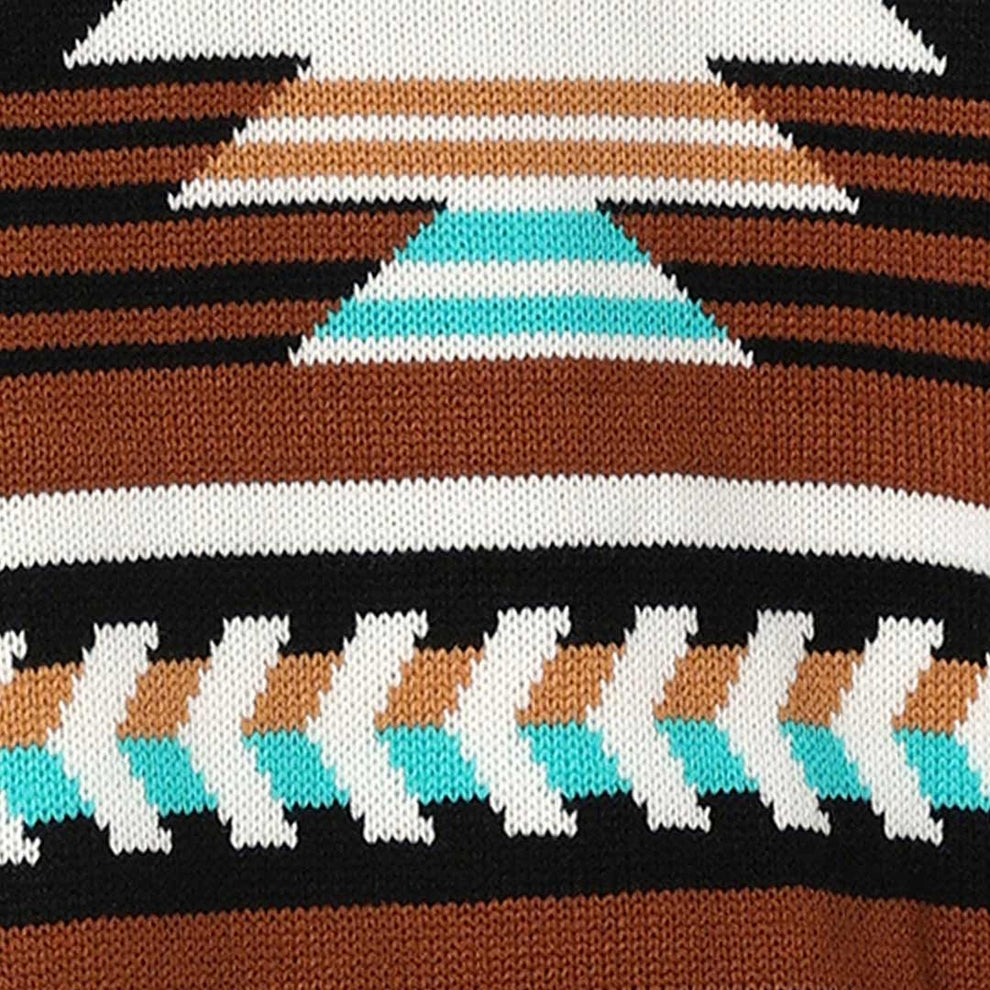 Wrangler Women' Draped Sleeve Boxy Poncho Sweater