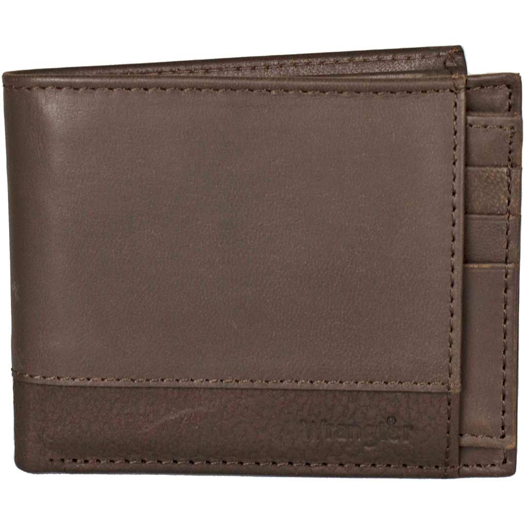 Wrangler Men's Card Case Bifold Wallet Lammle's Lammle's Western Wear