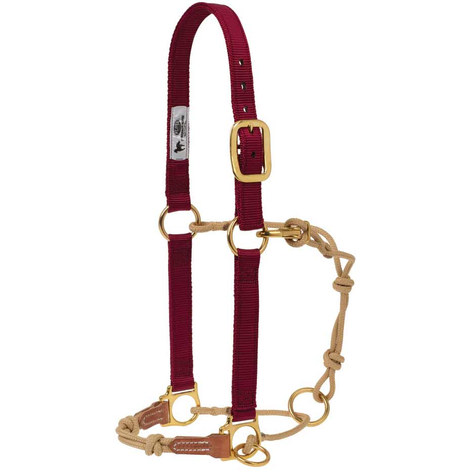 Weaver Horseman's Halter with Side Ring