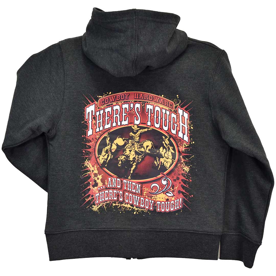 Cowboy Hardware Boys' There's Tough Full Zip Hoodie