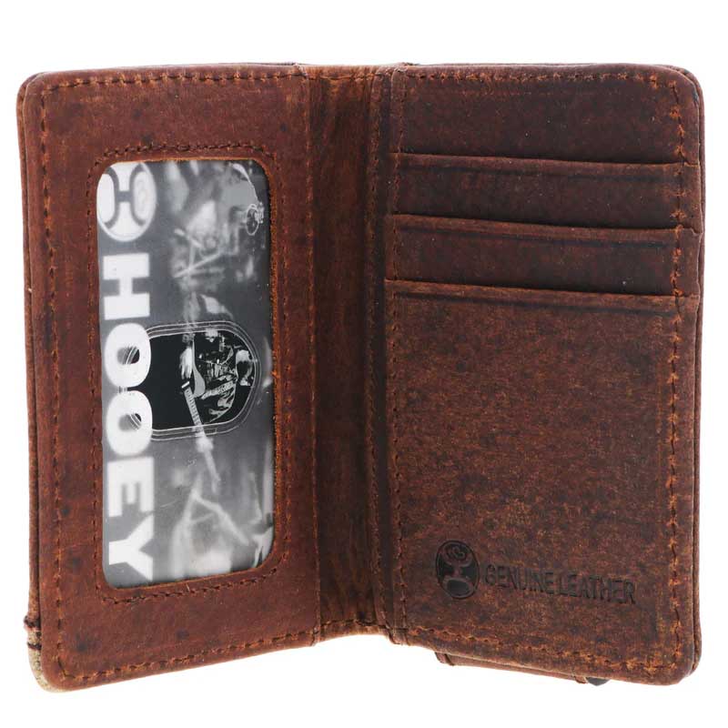 Hooey Men's Chisholm Western Corner Bifold Money Clip