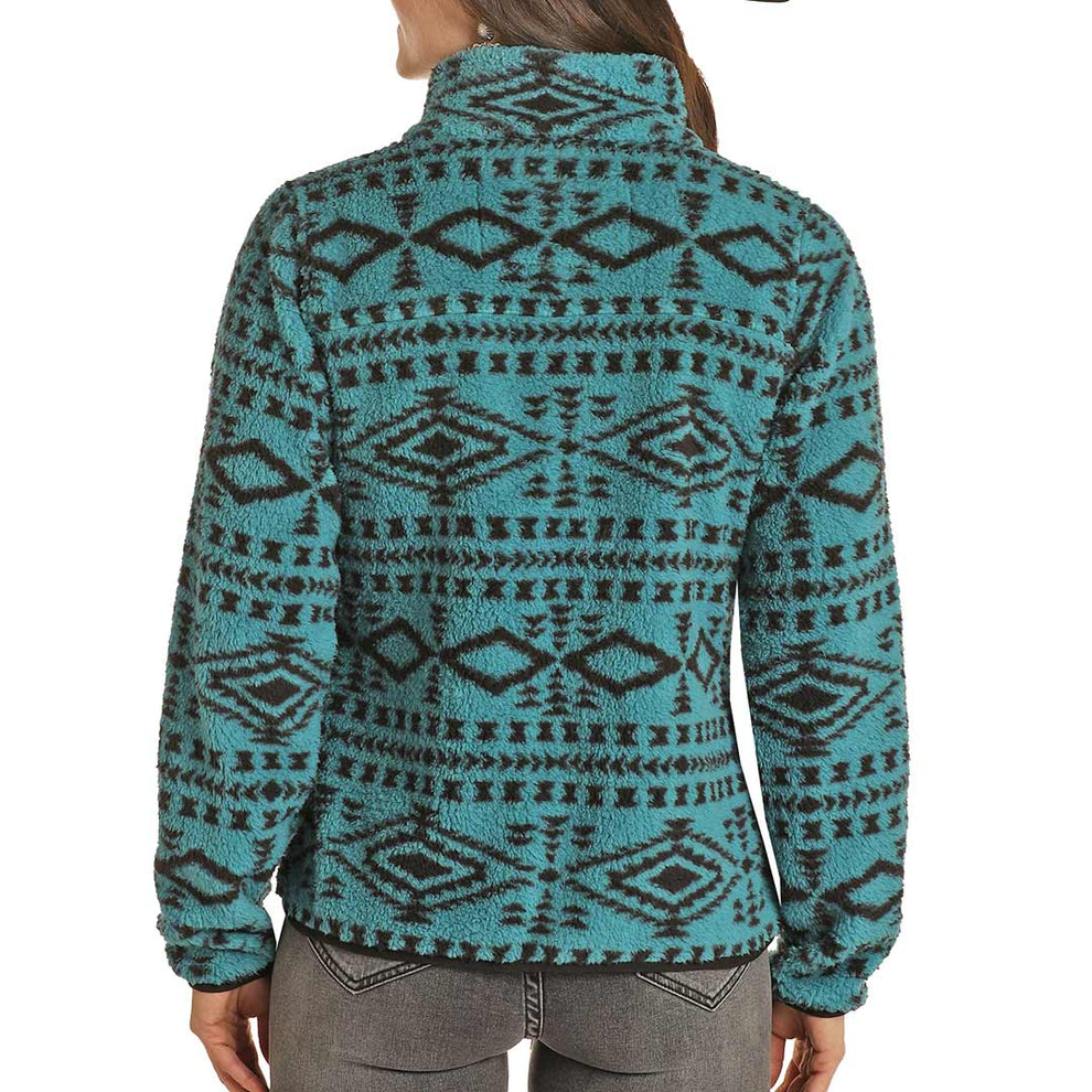 Powder River Outfitters Women's Aztec Snap Sweater