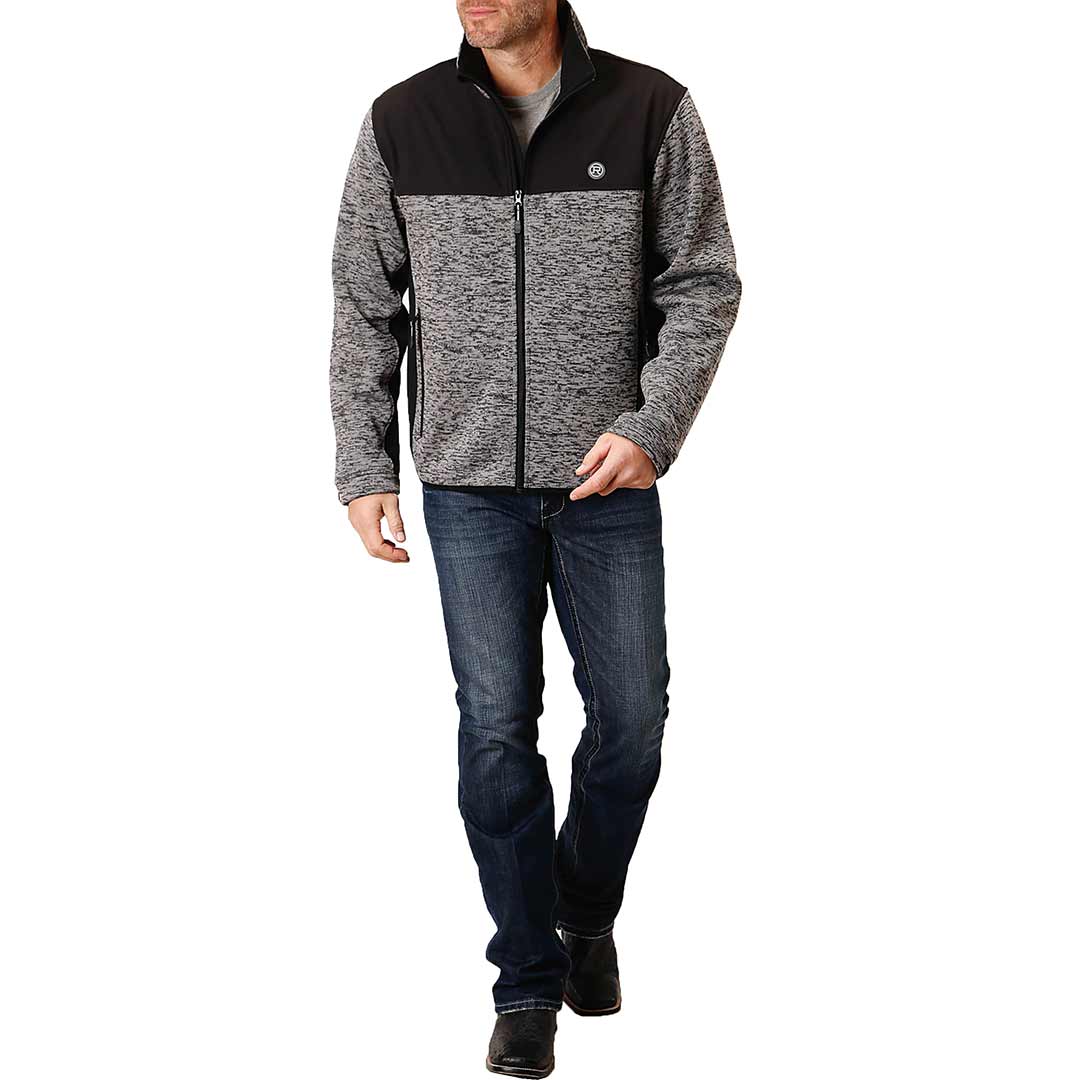 Roper Men's Contrast Yoke Softshell Jacket