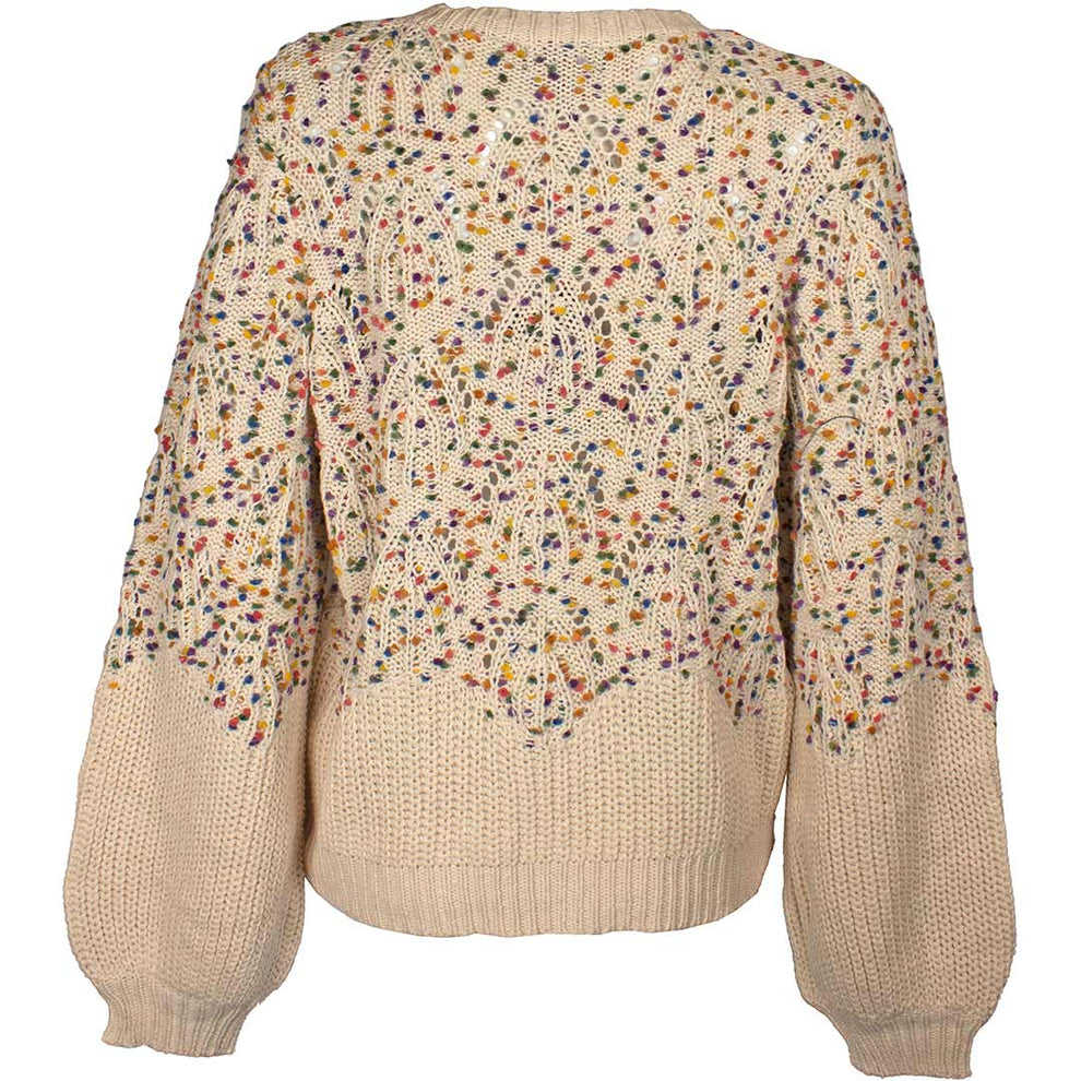 En/Kay Women's Confetti Knit Sweater