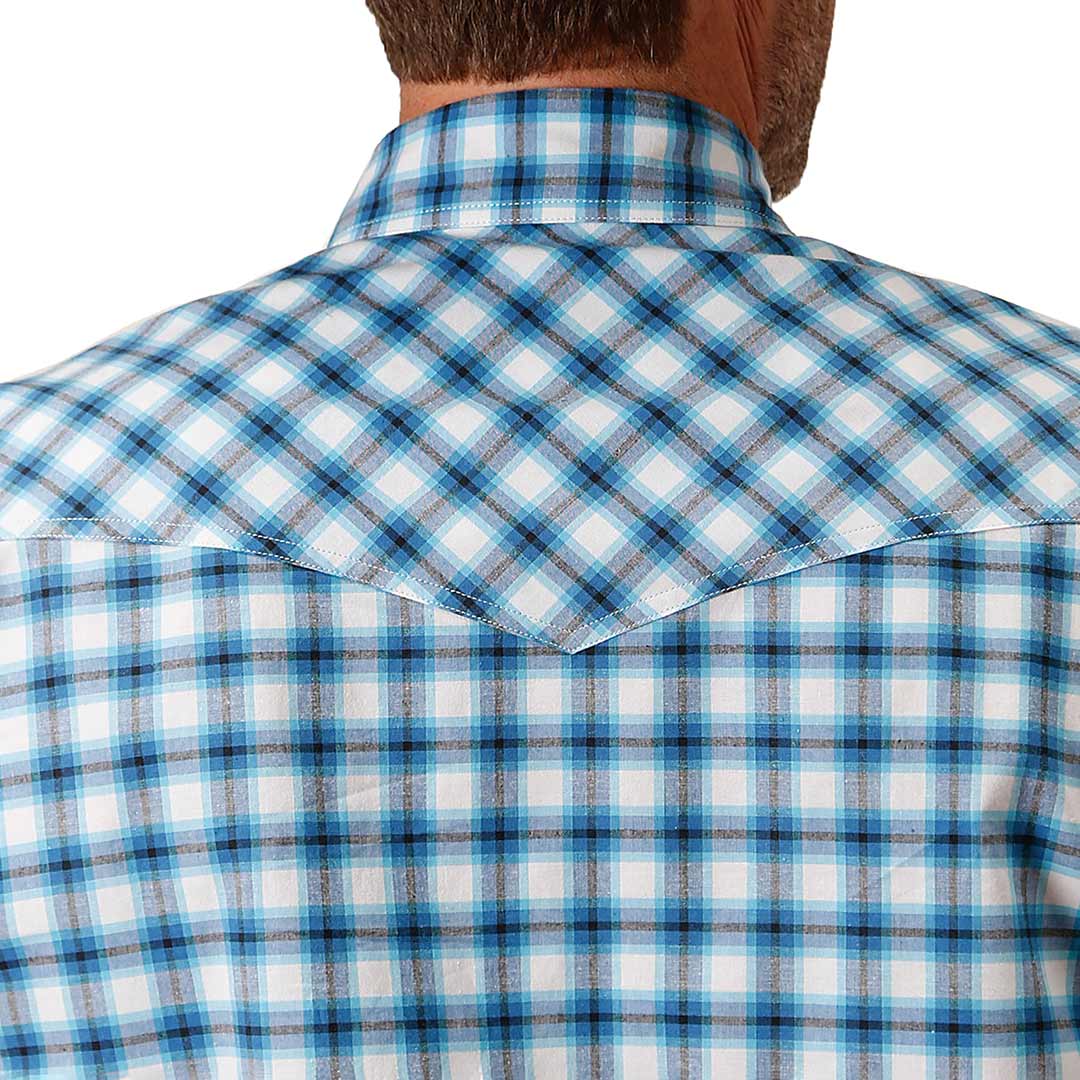 Roper Men's Check Plaid Snap Shirt