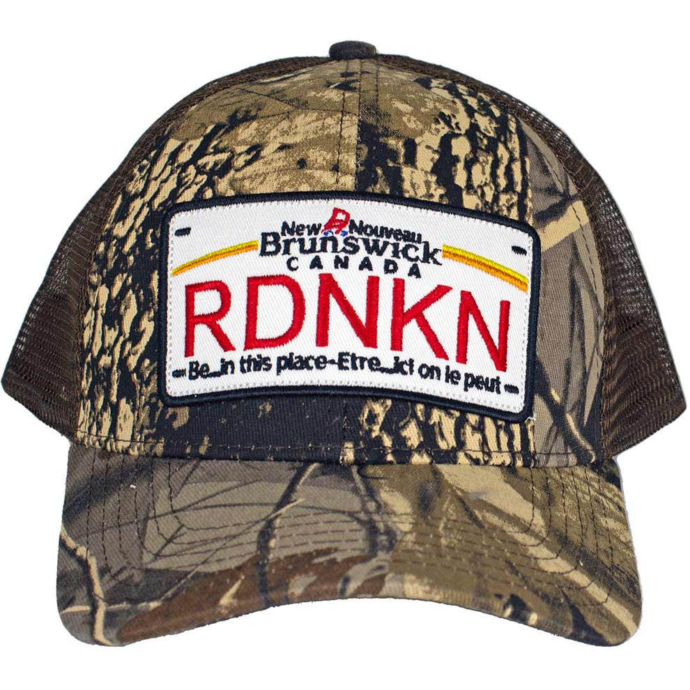 Rdnkn' Men's New Brunswick RDNKN Camo Snap Back Trucker Cap