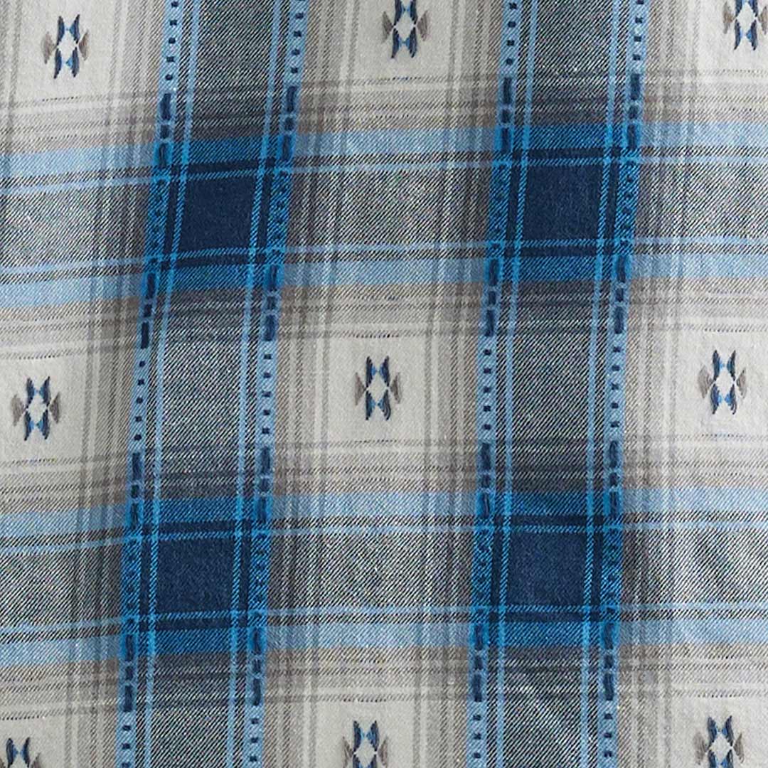Wrangler Men's Retro Plaid Overprint Snap Shirt