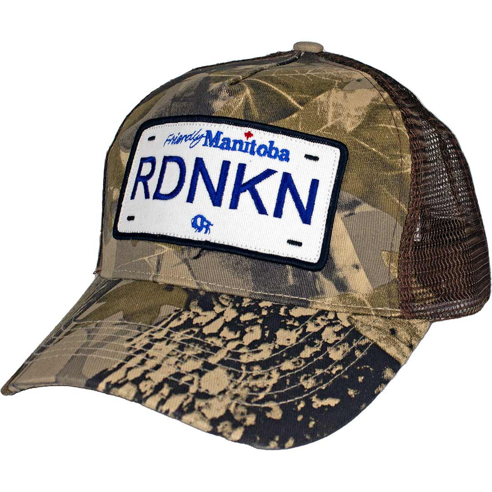 Rdnkn' Men's Manitoba RDNKN Camo Snap Back Trucker Cap