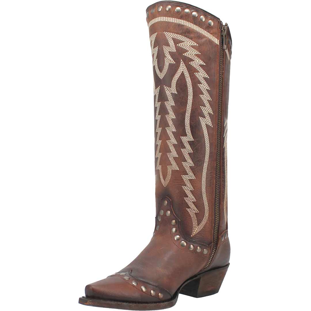 Dan Post Women's Sadi Leather Cowgirl Boots