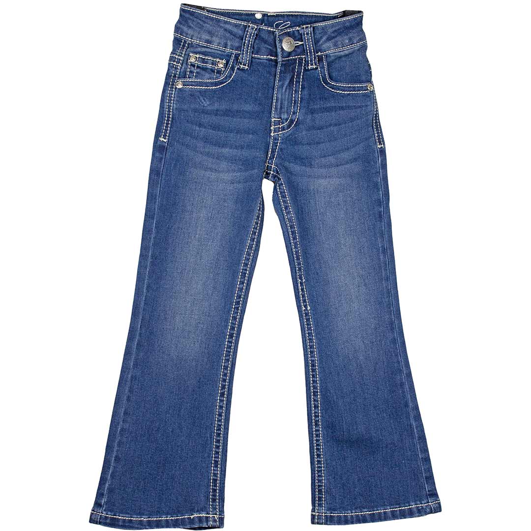 Rodeo Girl Girls' Drop V Bootcut Jeans