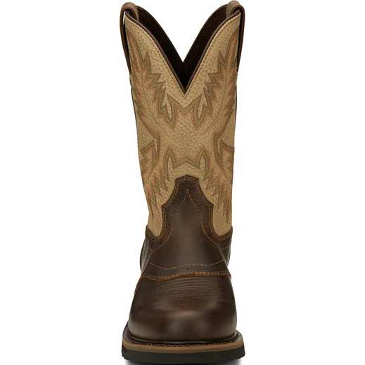Justin Stampede Men's Superintendent Cowboy Boot