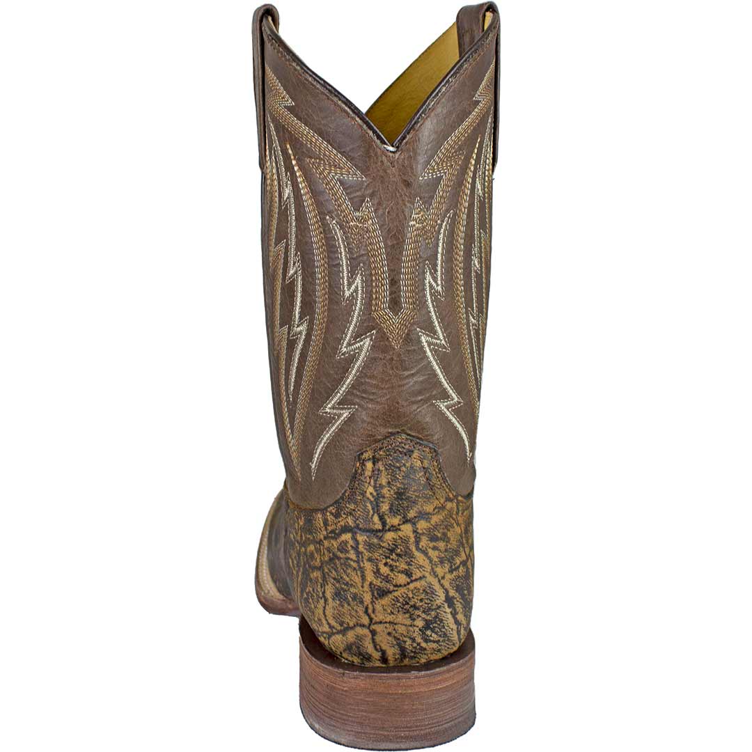 Roper Men's Vintage Elephant Embossed Vamp Cowboy Boots