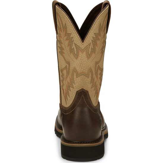 Justin Stampede Men's Superintendent Cowboy Boot