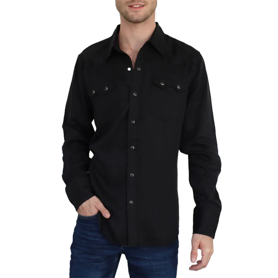 H Bar C Men's Kansas City Long Sleeve Snap Shirt