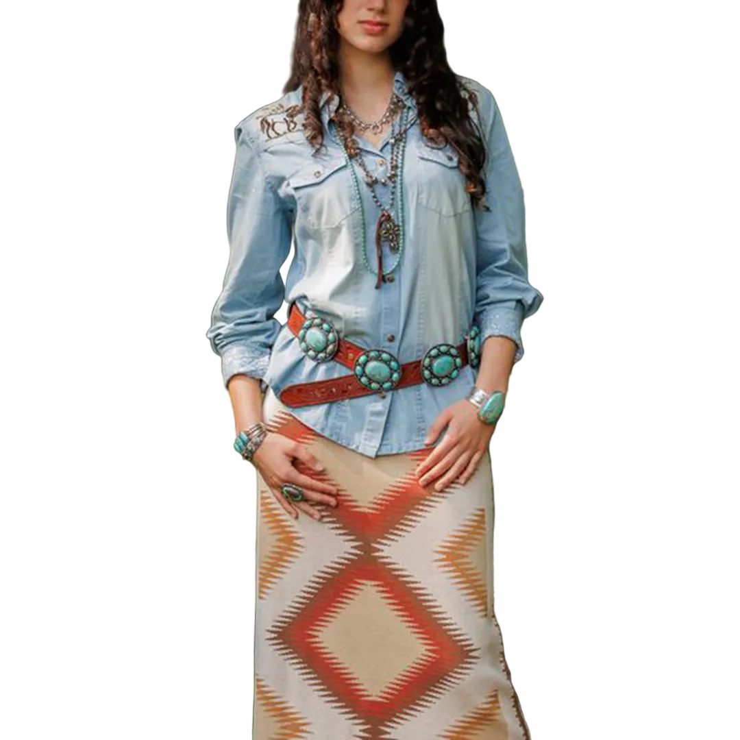 Chemise Monica à manches longues Tasha Polizzi pour femme