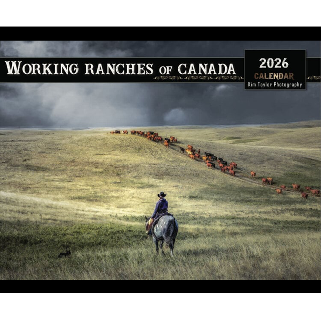 Calendrier mural Kim Taylor Working Ranches of Canada 2026