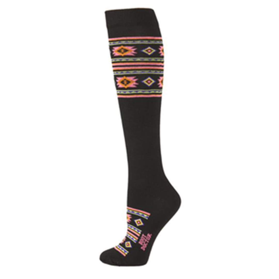 Chaussettes hautes à imprimé Southwest Boot Doctor pour femme