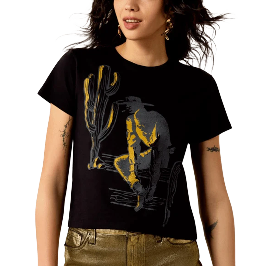T-shirt Femme Ariat Cowboy Rose