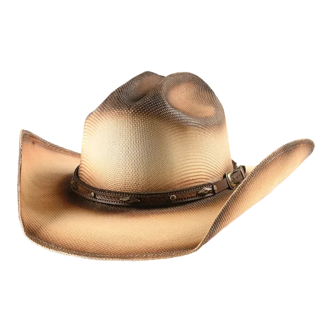 Lucky Horze Unisex Dusty Trail Straw Cowboy Hat