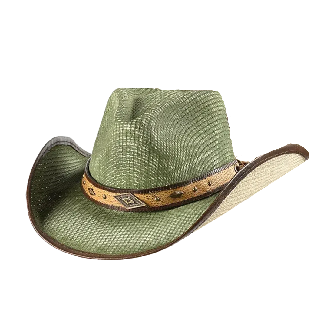 Lucky Horze Unisex Vixen Straw Cowboy Hat