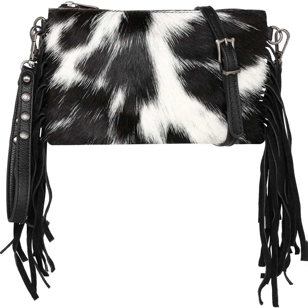Montana West Hair-On Collection Clutch/Crossbody