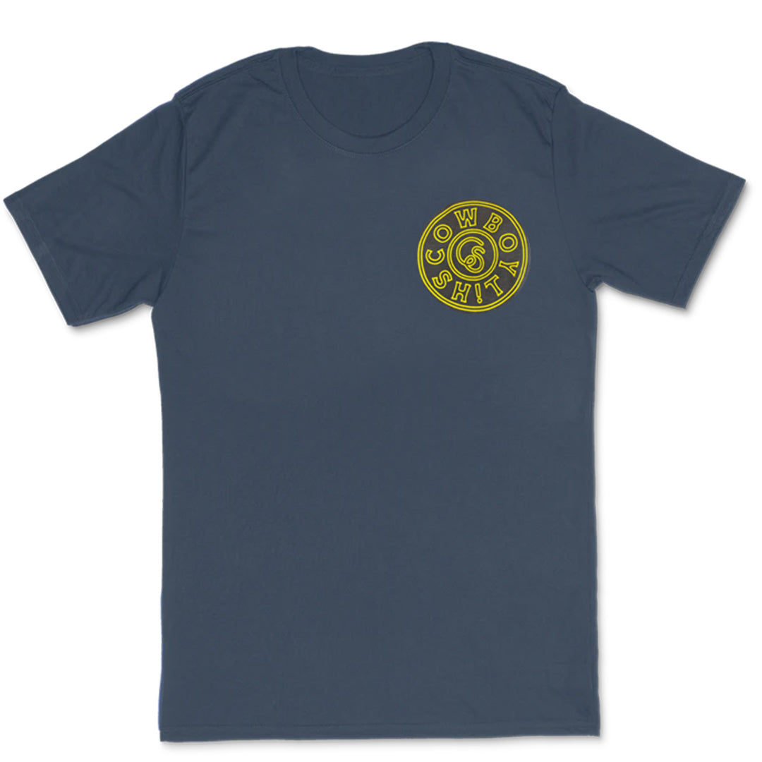 T-shirt homme Cowboy Sh!t Men'sDie Standin' Up