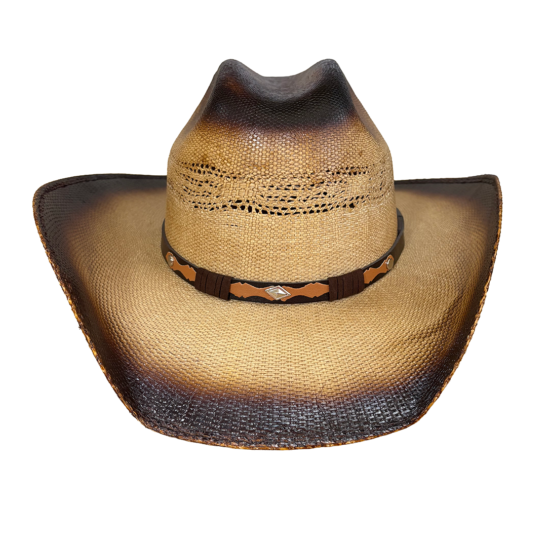 Peter Grimm Hats Larry Gat Band Straw Cowboy Hat