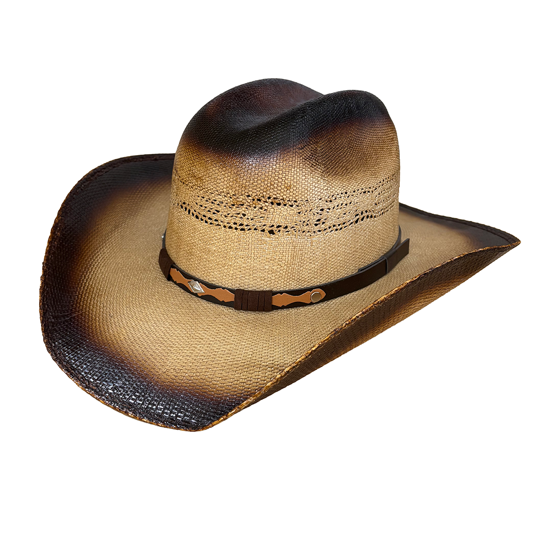 Peter Grimm Hats Larry Gat Band Straw Cowboy Hat