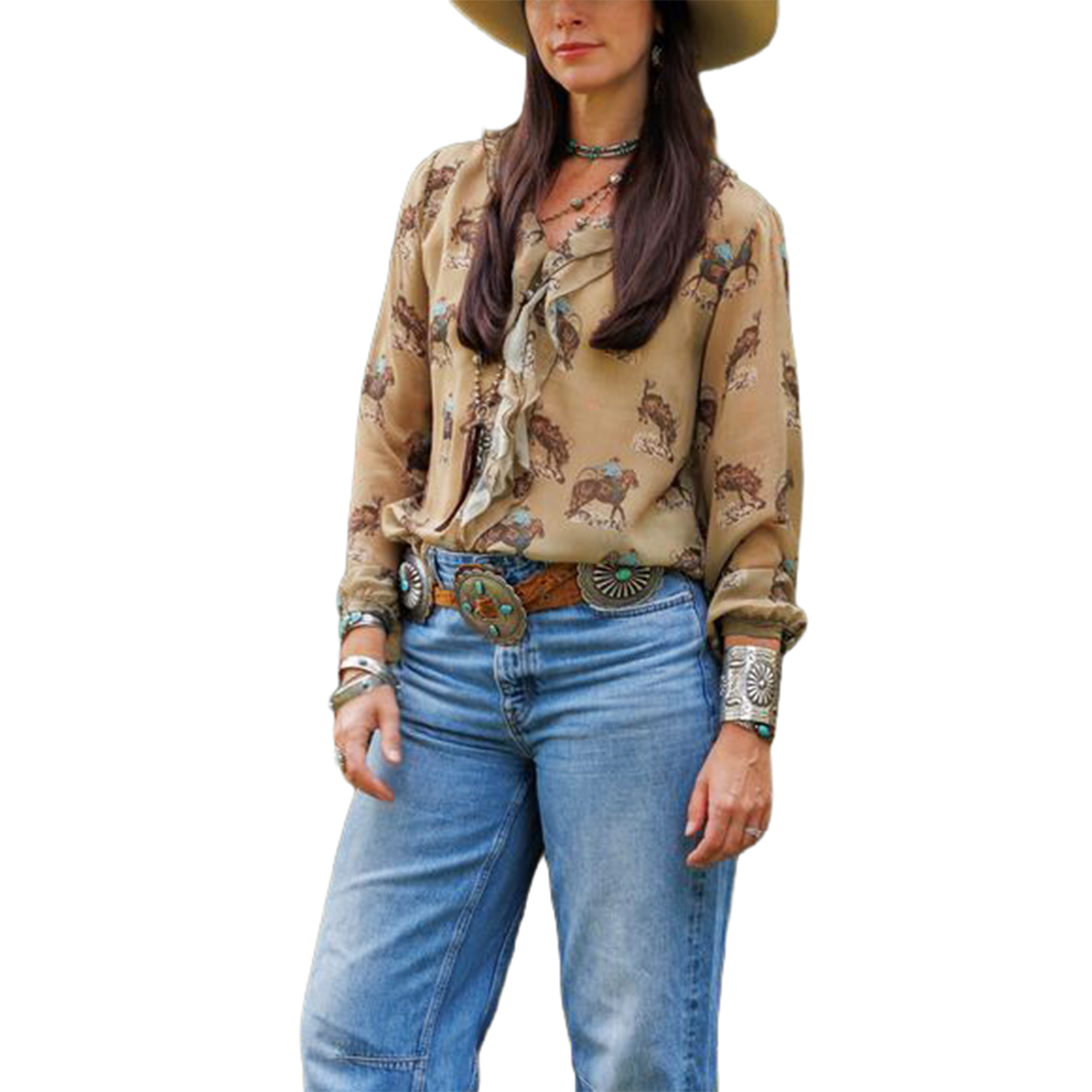 Tasha Polizzi Women's Ina Long Sleeve Blouse