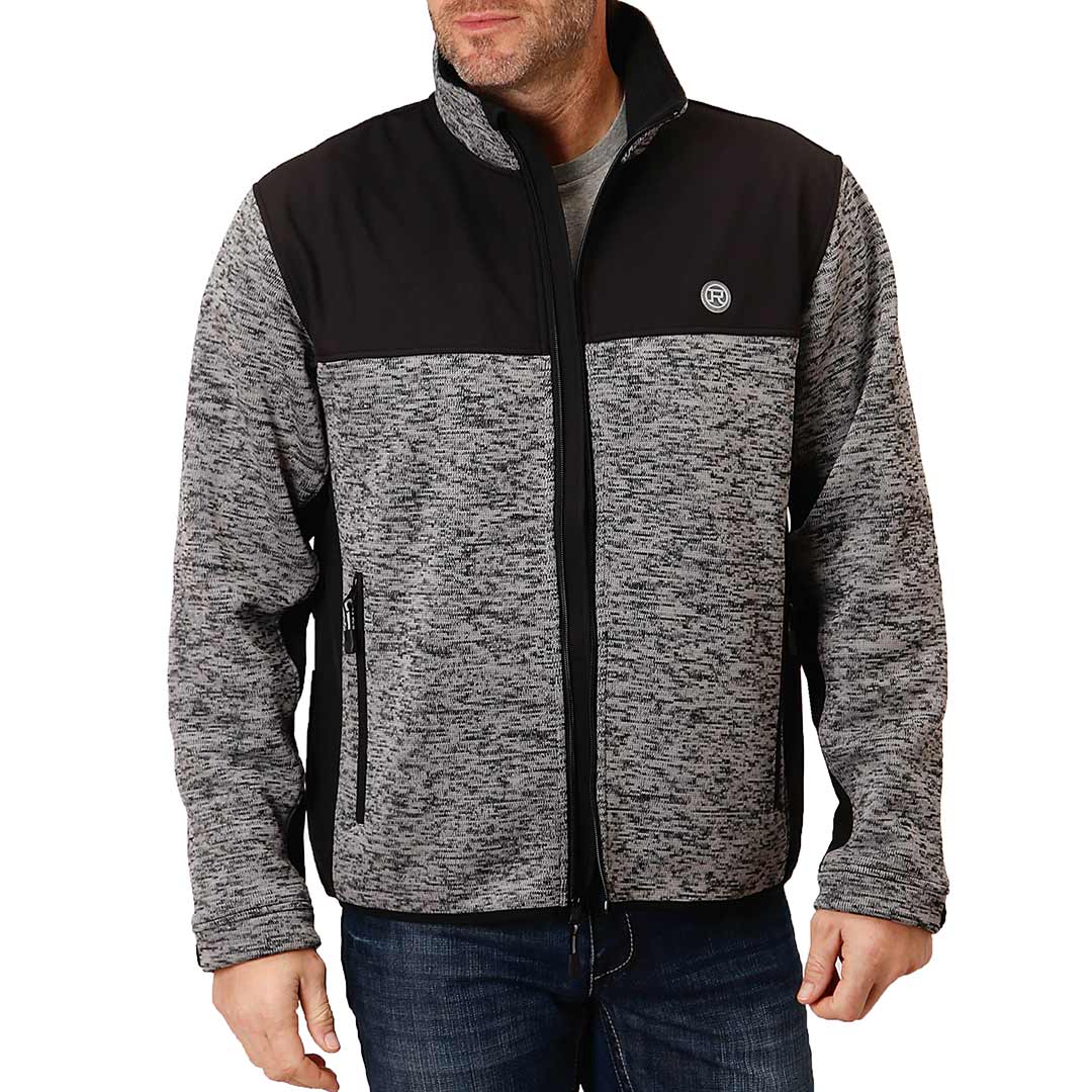 Roper Men's Contrast Yoke Softshell Jacket