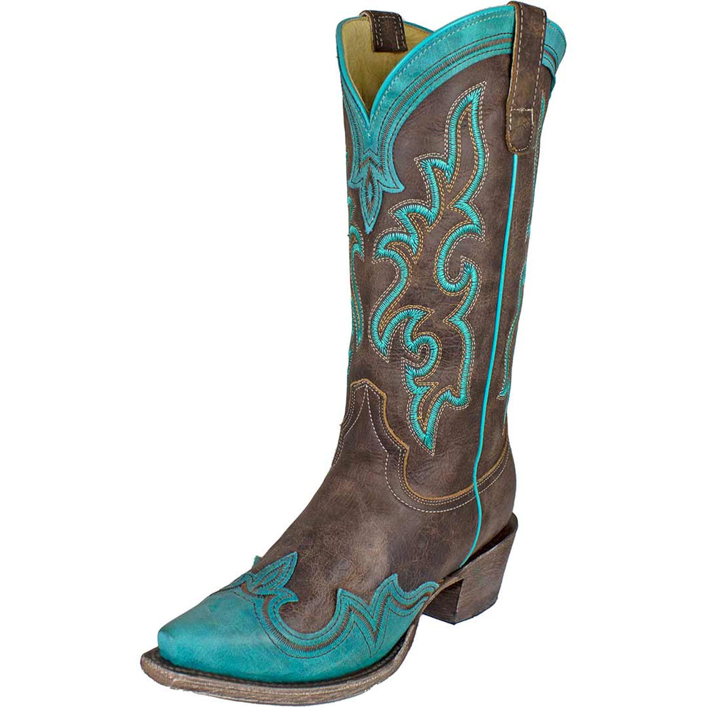 Roper Women's Vintage Contrast Toe Cowgirl Boots