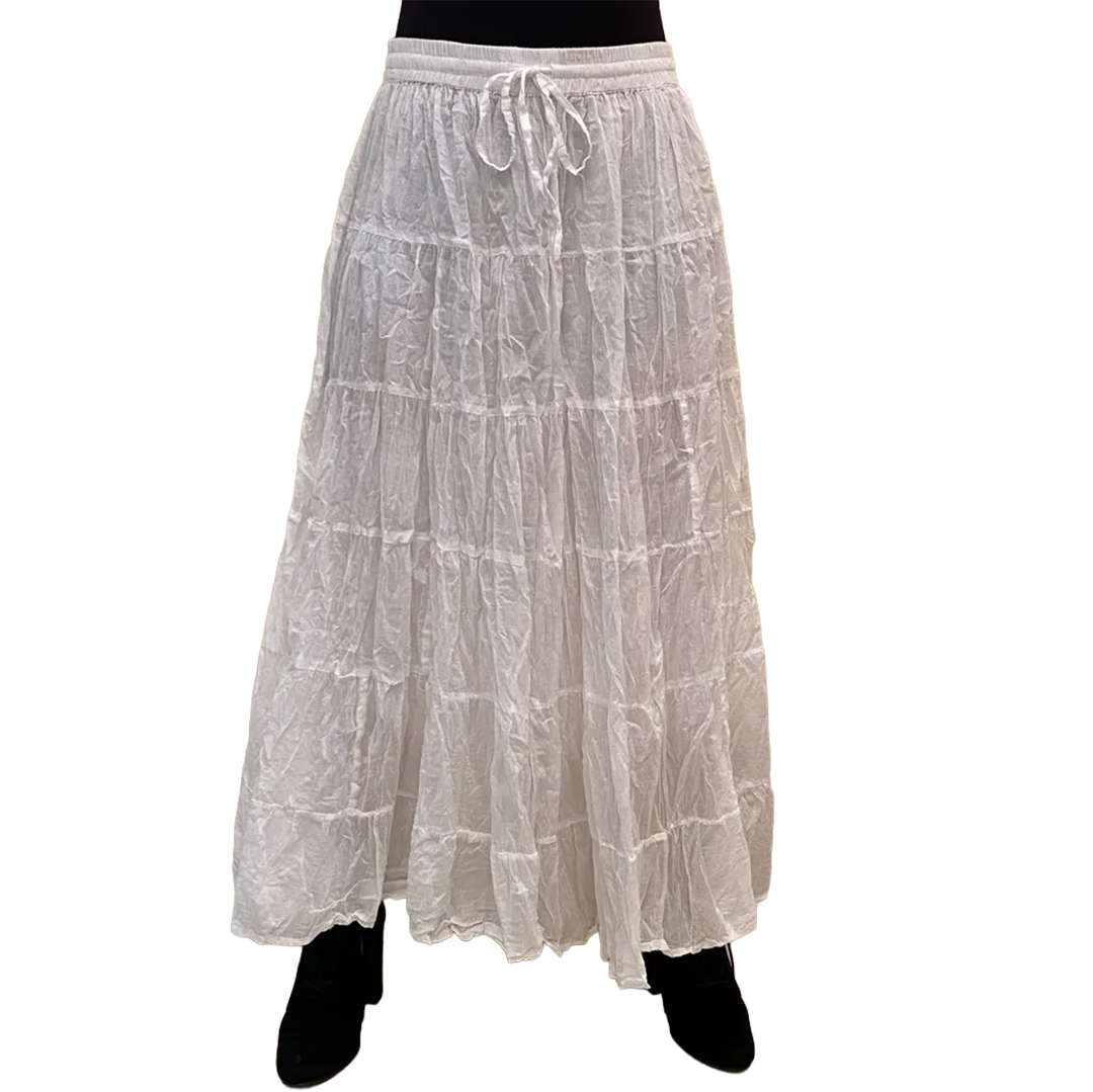 Jupe blanche Wondrous Art Wear pour femme