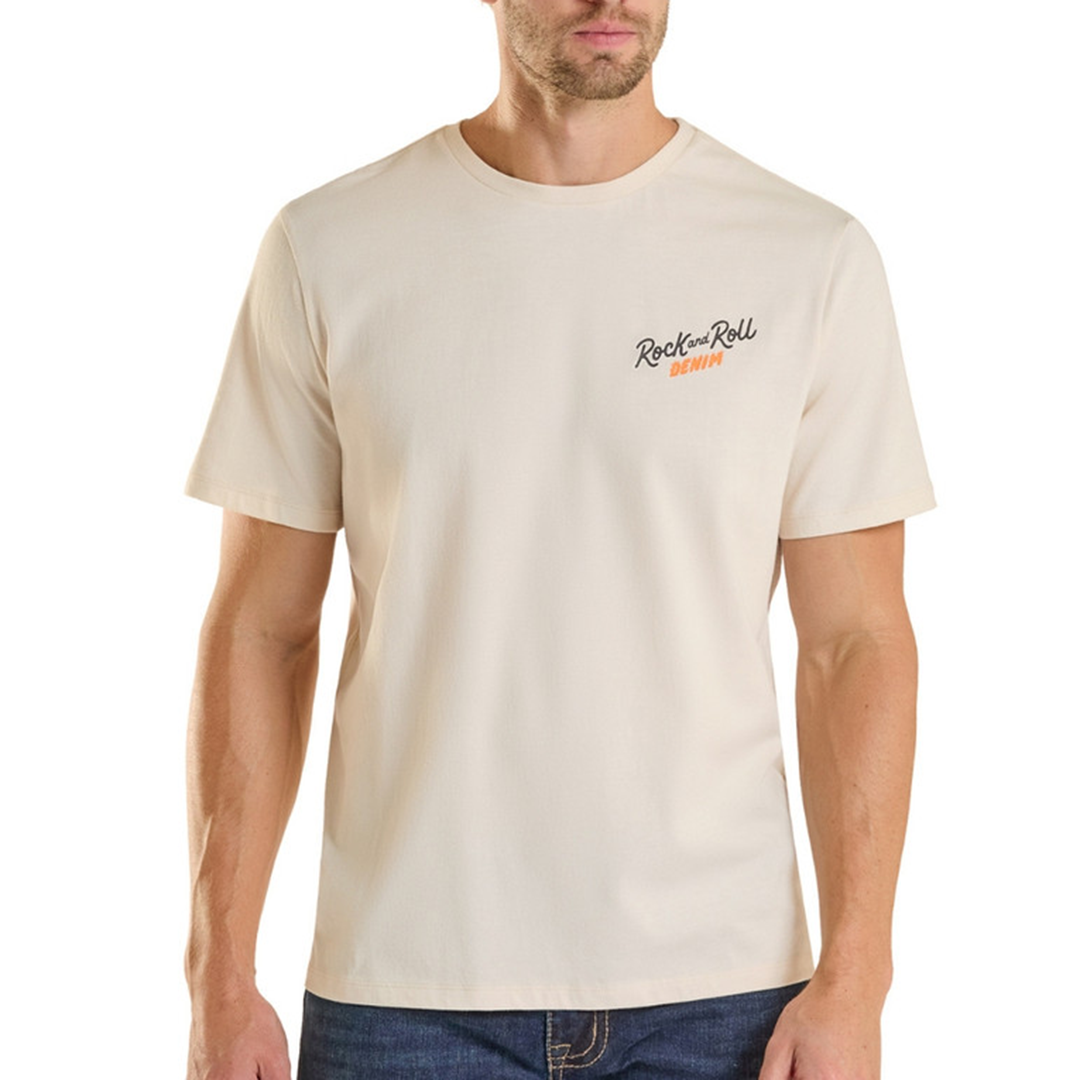 T-shirt Yee-Haw unisexe en jean Rock & Roll